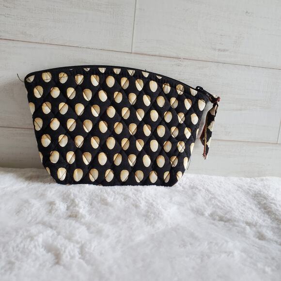 Vintage Vera Bradley Quilted Cotton Cosmetic Pouch in Chanticleer Pattern - Picture 2 of 6